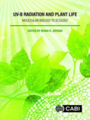 cover image of UV-B Radiation and Plant Life